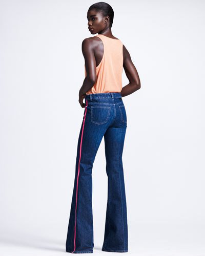 Stella McCartney Neon-Piped Flare Jeans
NEW WITH TAG
Size:26 Price: US $250.00
100% Cotton.
Made in Italy.
PayPal