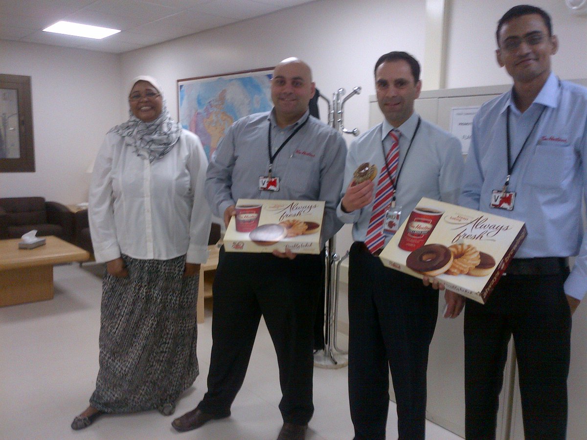 The Canadian Embassy in Riyadh welcoming <a href="/TimHortonsGCC/">Tim Hortons Middle East</a>!