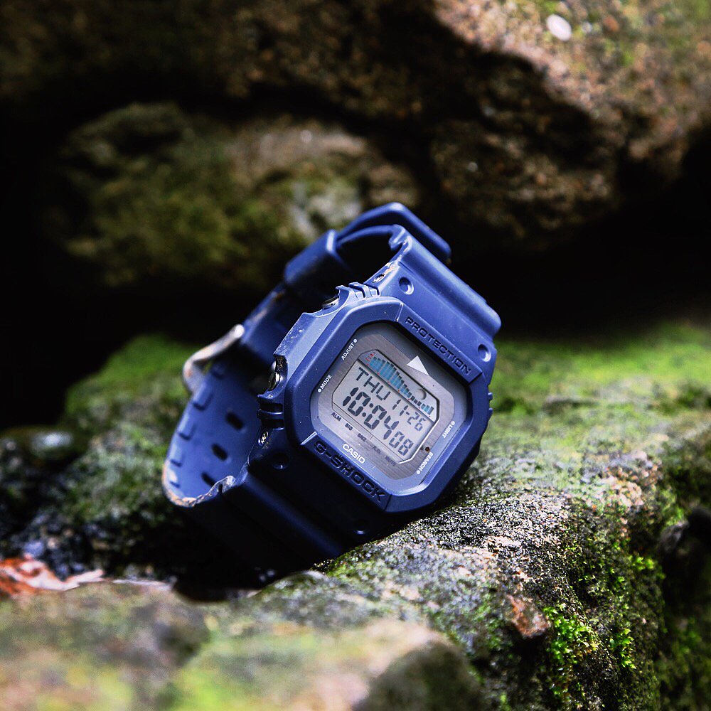 G-SHOCK DW5600 pilgrim surf supplyタイドグラフ