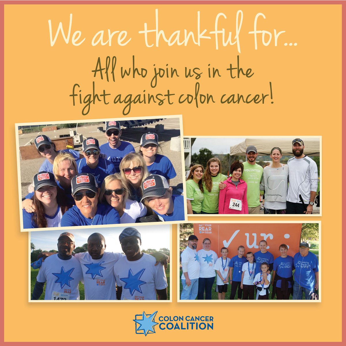 Happy Thanksgiving from the Colon Cancer Coalition!