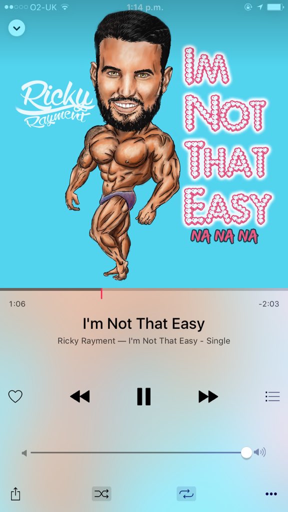 jack_flatt's tweet photo. @RickyRayment #imnotthateasy #nanana https://t.co/xHz2N163B4