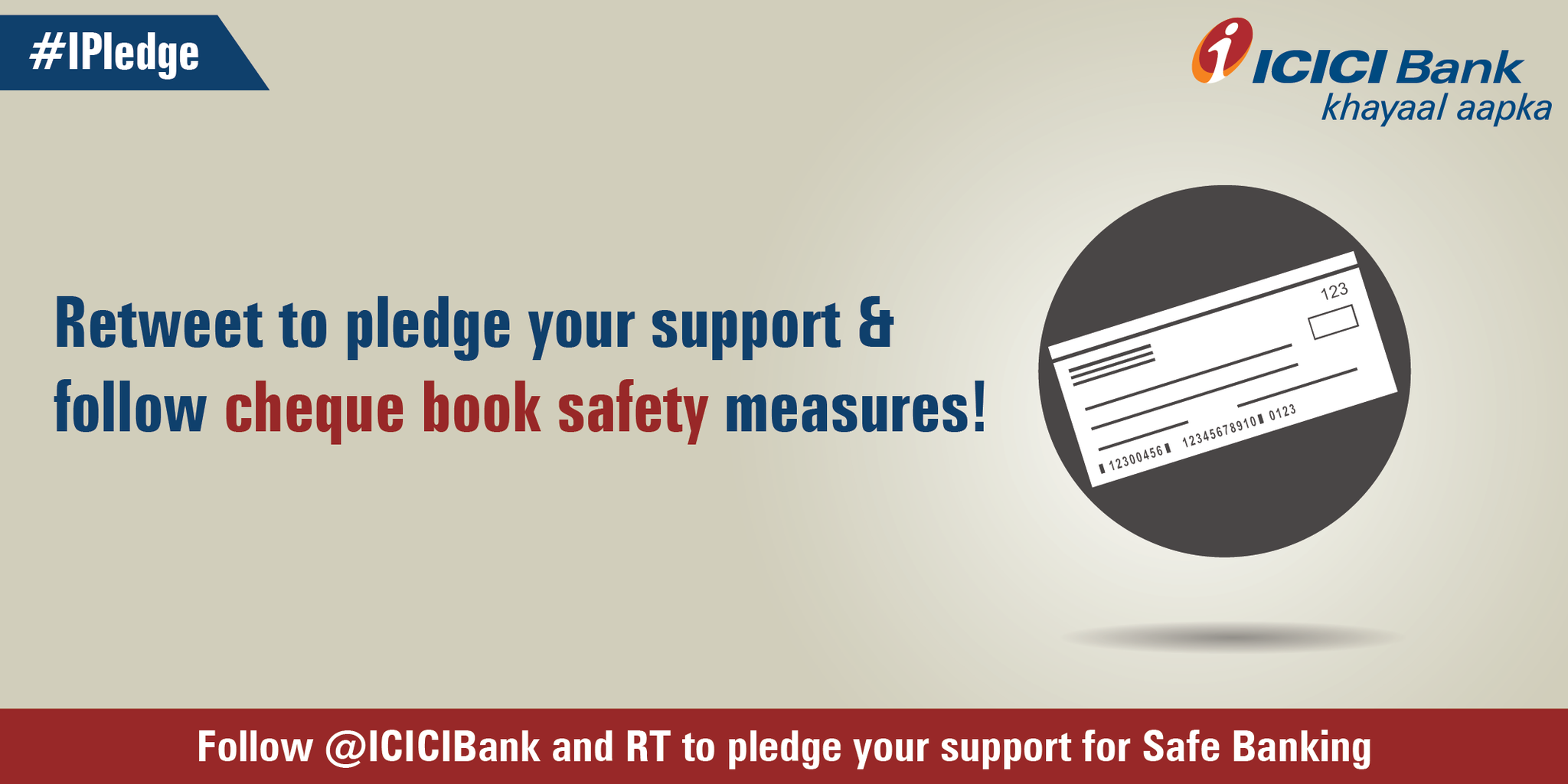 Icici Bank On Twitter Never Have Multiple Signatures On A Cheque