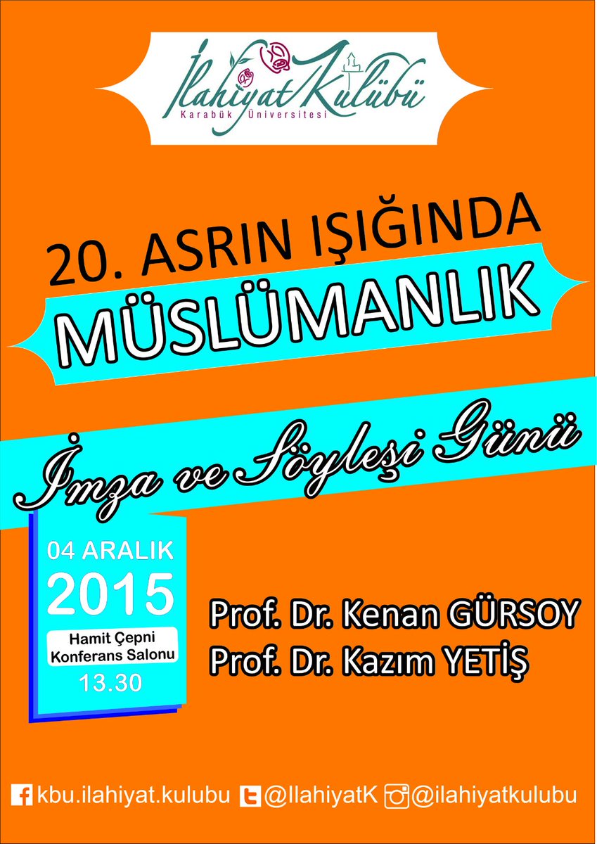 Kaldığımız yerden devam ediyoruz.. 25 kasımda yapılan konferansımızın devamına tüm arkadaşlarımızı bekleriz..