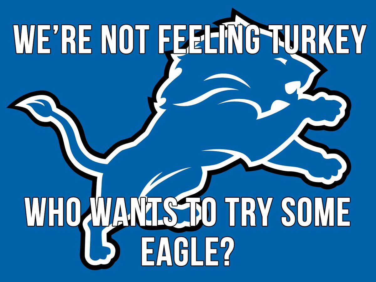 MaidDetroit's tweet photo. Happy Thanksgiving! #GoLions https://t.co/jPfs65V0B6