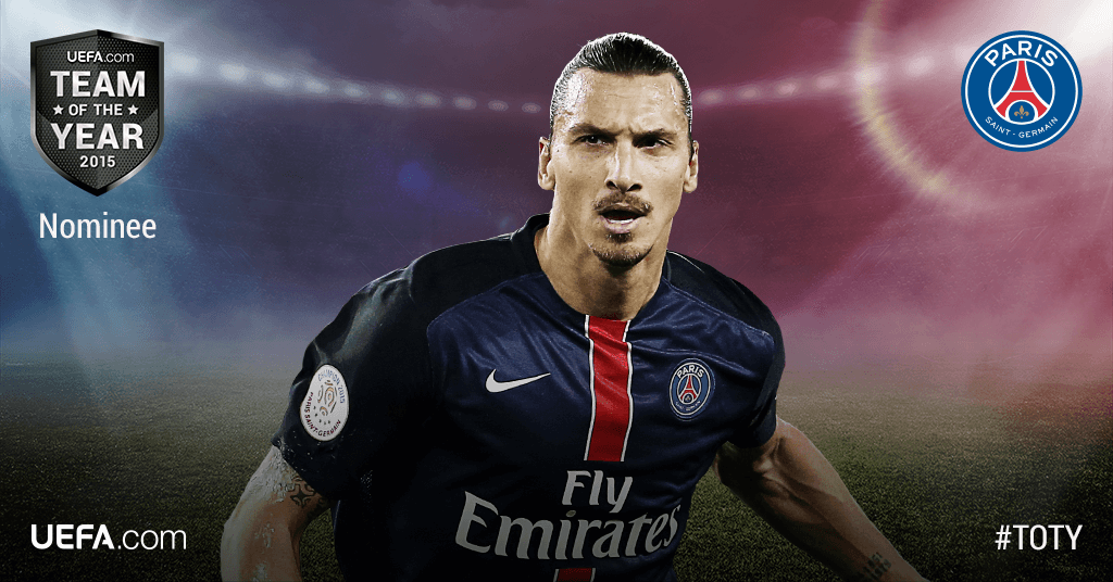 Retweet to vote <a href="/PSG_inside/">Paris Saint-Germain</a>’s Zlatan Ibrahimović into the UEFA.com #TOTY 2015