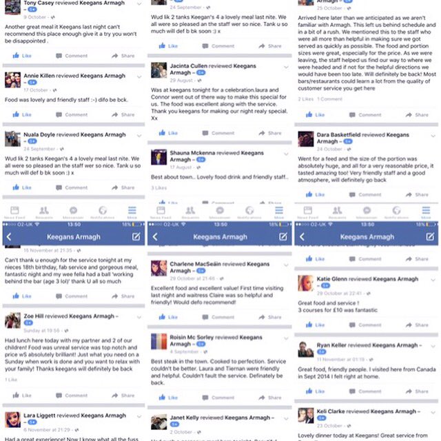 Keegansbar's tweet photo. Amazing facebooks reviews 
#BestPubGrubInTown

#3CoursesFor£10 https://t.co/W2ffGGmDle