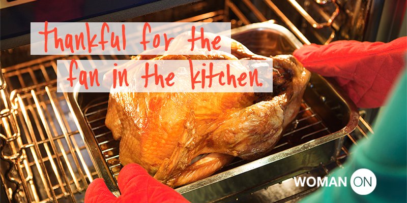 Woman_On's tweet photo. #HappyThanksgiving! We're thankful for this community of strong women! https://t.co/yN46I9Reni