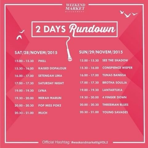 29 Nov • Gd. Balai Rakyat Tulungagung • <a href="/4fingersdownMLG/">4FD</a> main jam 19.30