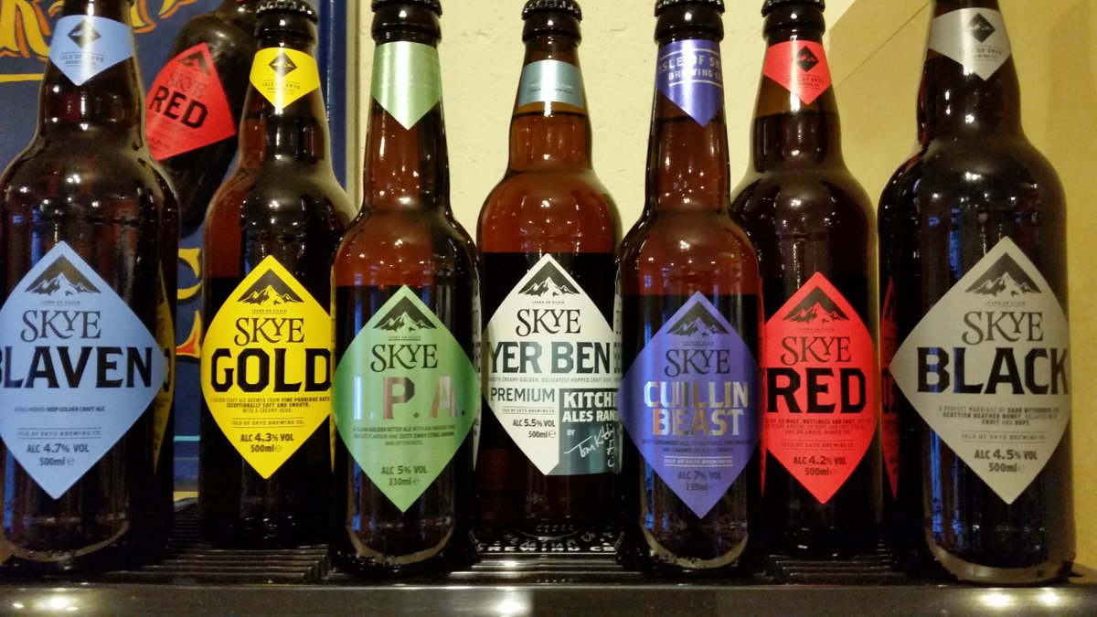 IsleofSkyeBrew's tweet photo. Making our own rainbow on this miserable day
#SkyeRed #SkyeBlack #SkyeGold #SkyeI.P.A #YerBen #Blaven #CuillinBeast https://t.co/EkLy7O9lgD