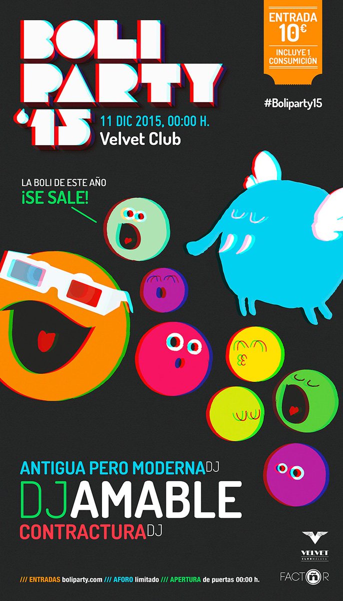 El proximo 11 de #DICIEMBRE vuelve otra edicion de la #BOLIPARTY con <a href="/amabledj/">Amable</a> ! <a href="/Malagaescool/">MLGCOOL.com</a>