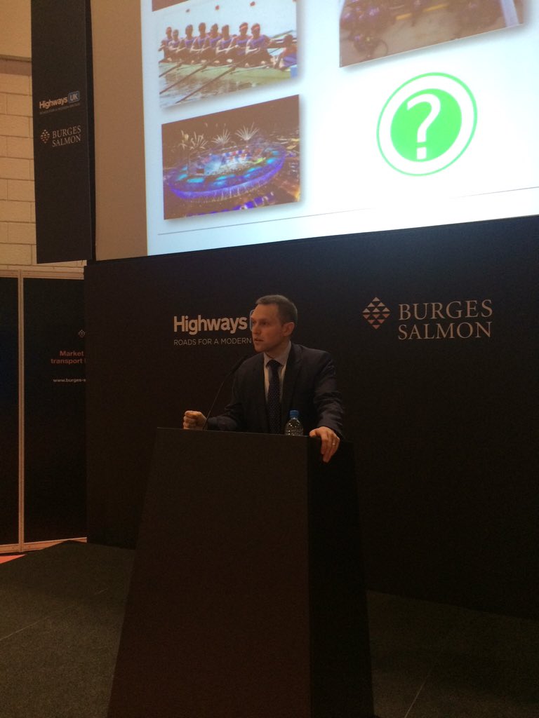 #hwysuk <a href="/CostainHighways/">Costain Highways</a> Simon Ellison makes passionate plea for COLLABORATION this afternoon.