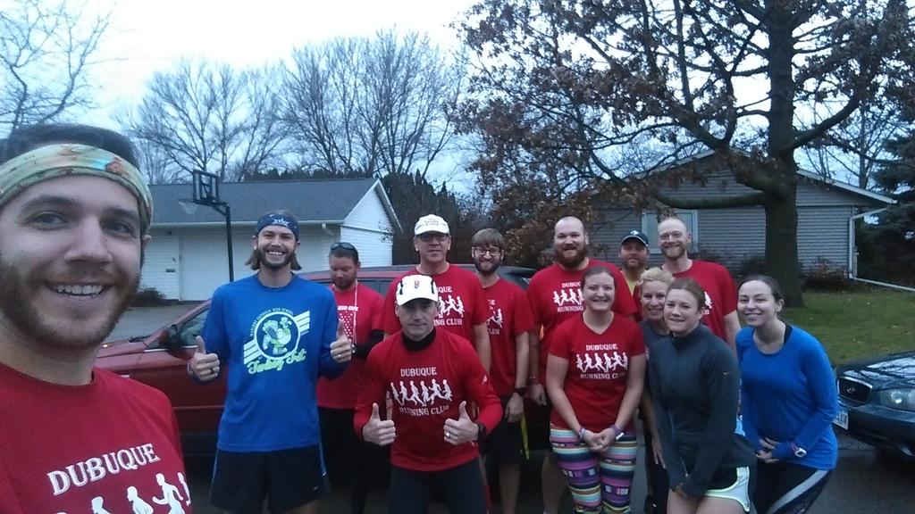 Look at these early Trotters! Good luck to those doing the Turkey Trot