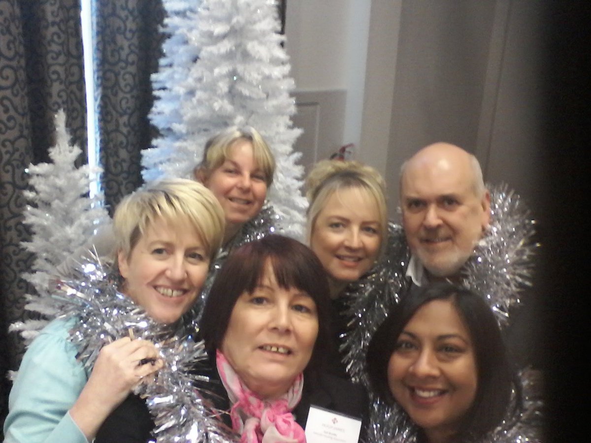 sue_newydd's tweet photo. Christmas Tree Elves Selfie #HLC2015 @NewyddHousing https://t.co/uFN6sUu6gC