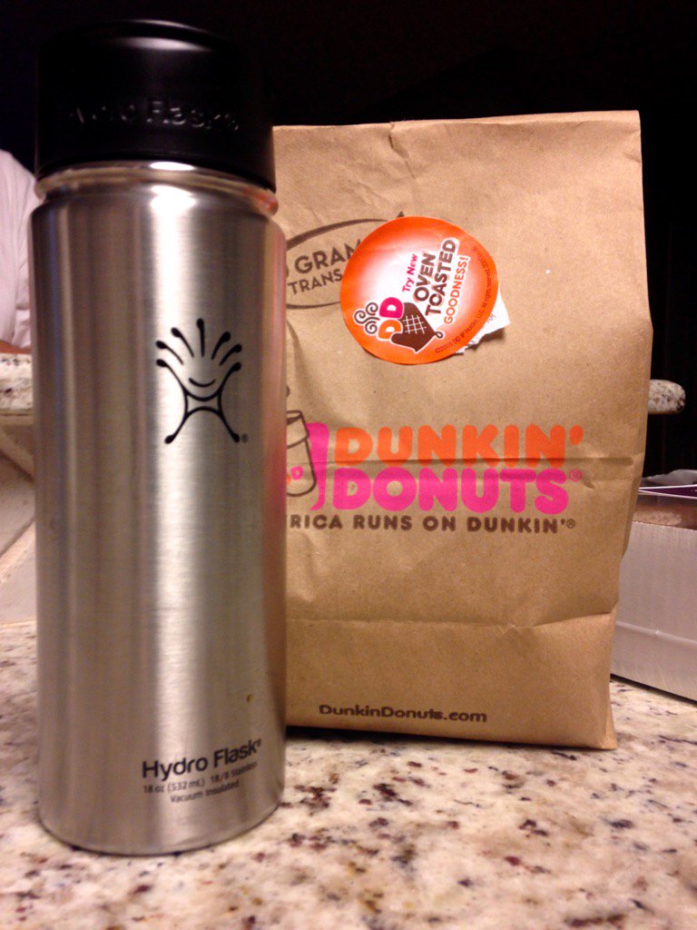 JMSasenick's tweet photo. Happy #DunksGiving. 

#GottaHaveMyDunkin. 

@DunkinDonuts https://t.co/DB1s3z29xS