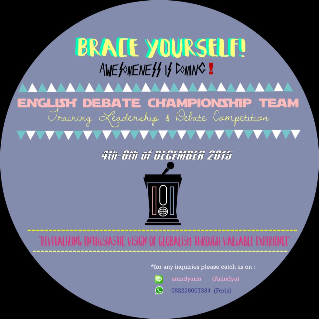 Save the date! Our DIKLAT is going to be held on 4th-6th of December in 2015.