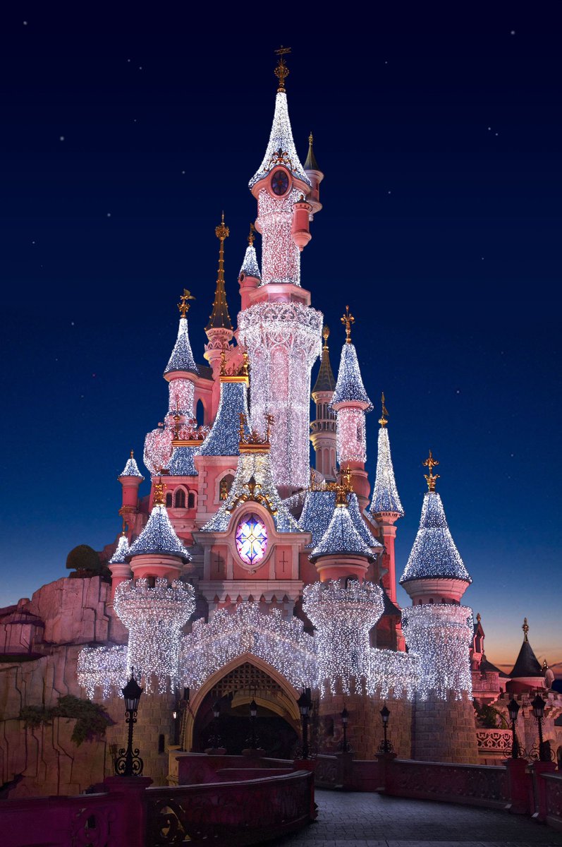 Dedicated to DLP on X: The stunning Sleeping Beauty Castle - Disneyland  Paris press photo from November 2006  / X