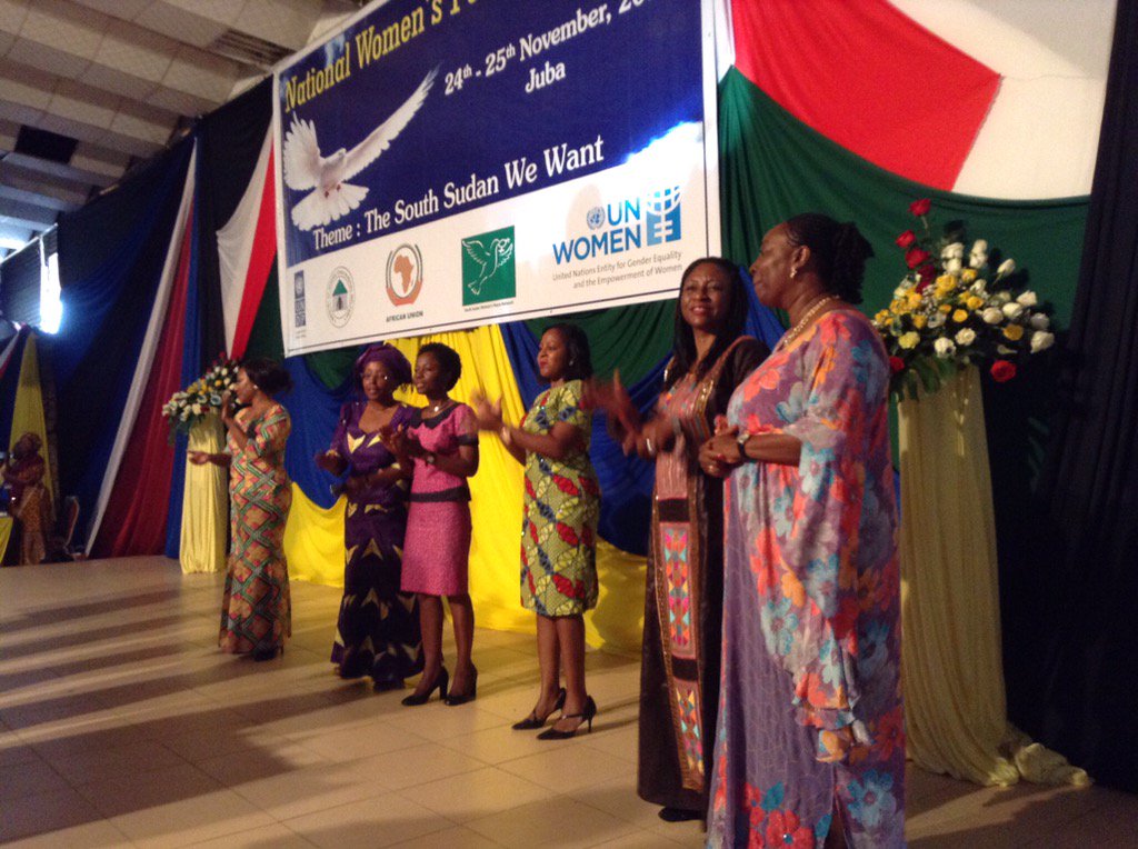 Friend of #SouthSudan and members of the technical committee for the National women peace dialogue