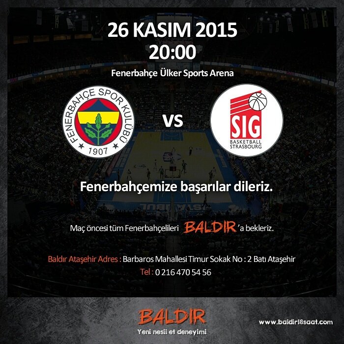 BALDIRTR's tweet photo. Fenerbahçe - Strasbourg maçı öncesi BALDIR keyfine ne dersiniz? Sizi BALDIR ATAŞEHİR'e bekliyoruz. https://t.co/4US8YmvVAS
