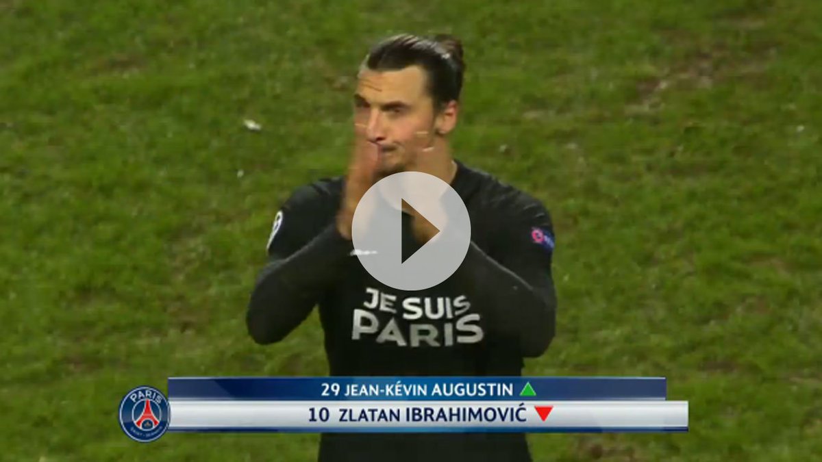 SkySportDE's tweet photo. Malmö feiert @Ibra_official mit Standing Ovations: https://t.co/0GpbZIihaN #skycl #MALPSG https://t.co/SpHAF4bxu2