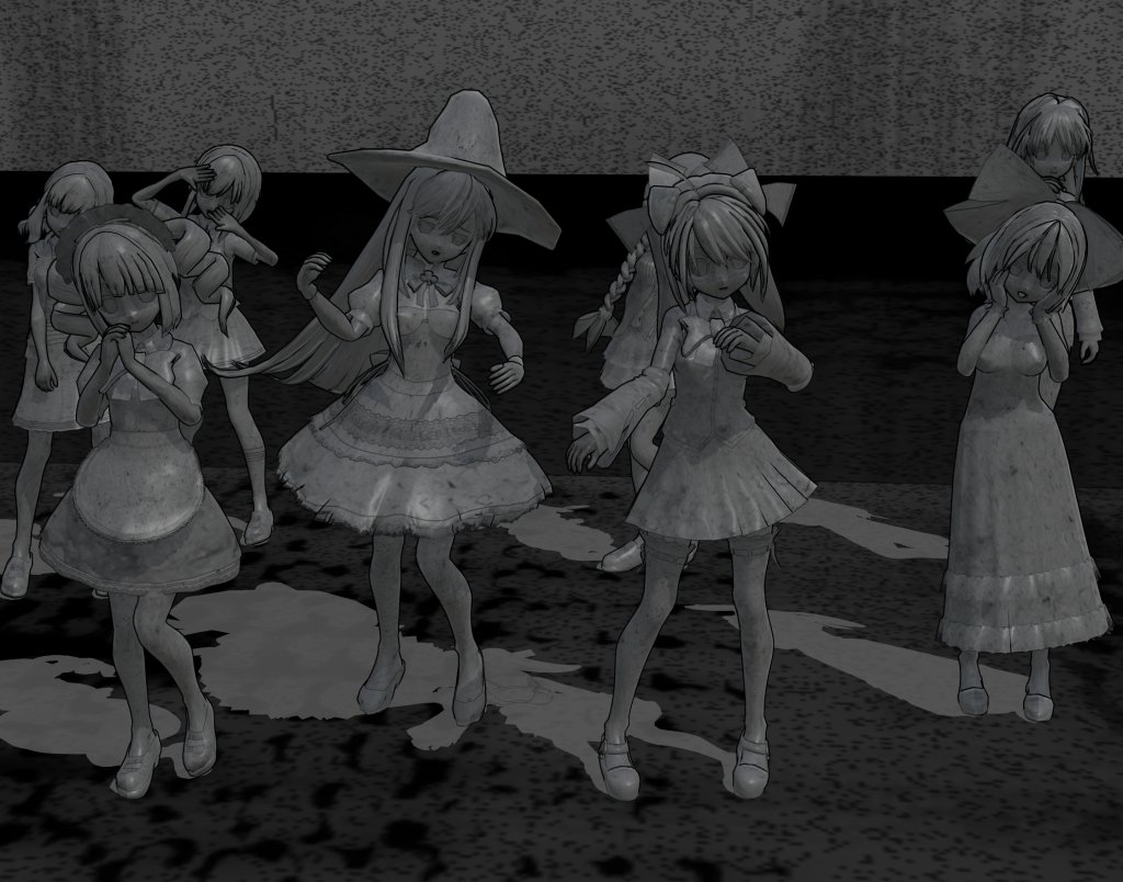 NBAT2's tweet photo. そんな２人が仲良く悪の組織の幹部とかのコレクションにされたりするのって素敵ですよね…。
一般人の石像に紛れて雑に飾られたりしてるとなんかこう、キュンとします https://t.co/gjo8puIkZm