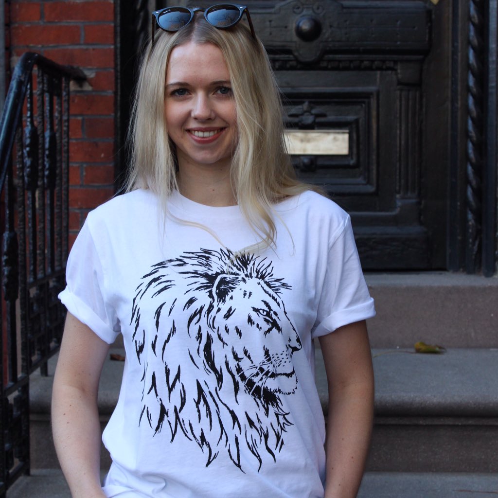 PakaPride's tweet photo. Hand drawn by @UrbanGroveNY & hand silk-screened in Brooklyn. Every #SaveALion shirt helps @NatGeo #SaveALion! https://t.co/foxbtyPSnF