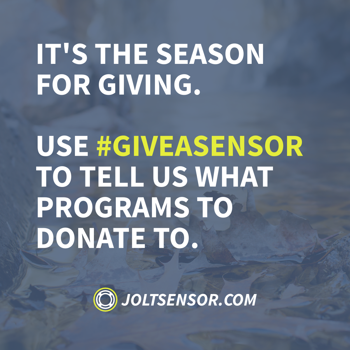 We're looking for deserving programs to donate Jolt Sensors to. Use #giveasensor to tell us who should get them!