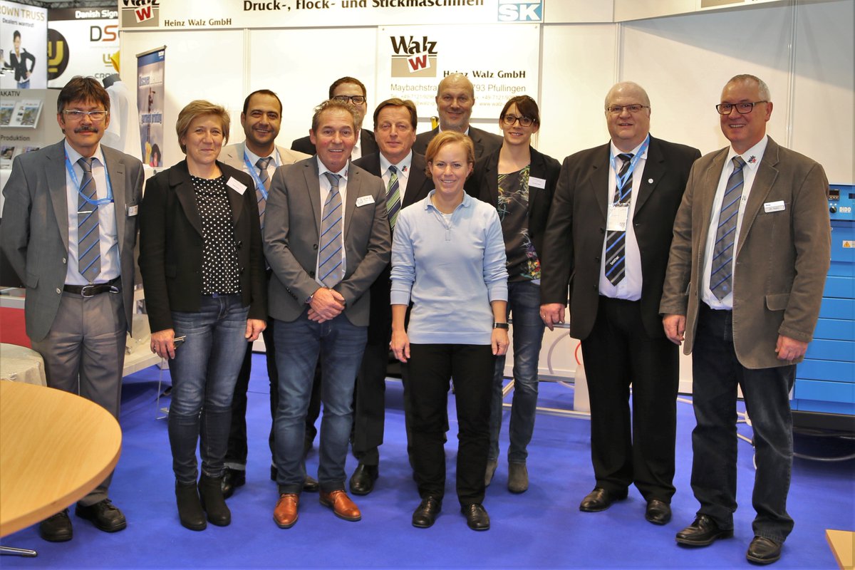 CLICKSTYLE's tweet image. We would like to thank all visitors of the Heinz Walz GmbH booth at viscom 2015 for their interest in #CLICKSTYLE.