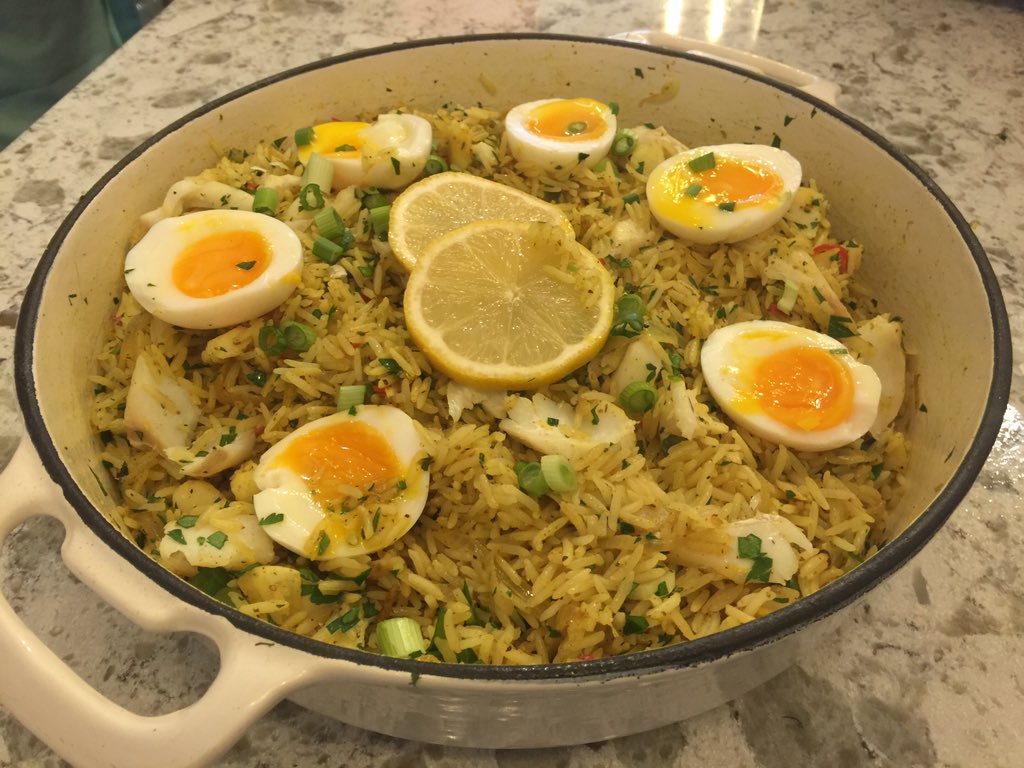 Dish of the Day from <a href="/DaffodilPantry/">The Chefs Pantry</a> today is Katie's yummy Kedgeree. Perfect take home meal #PantryProduce
