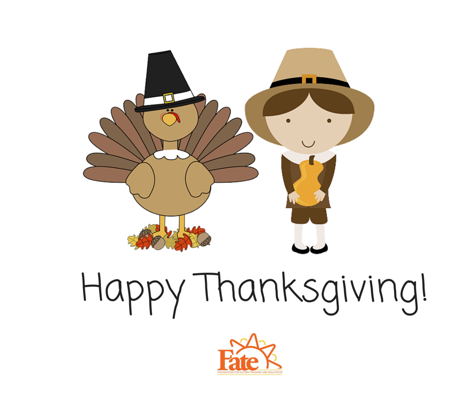 Today we are thankful for you. Happy Thanksgiving from all of us at FATE.
