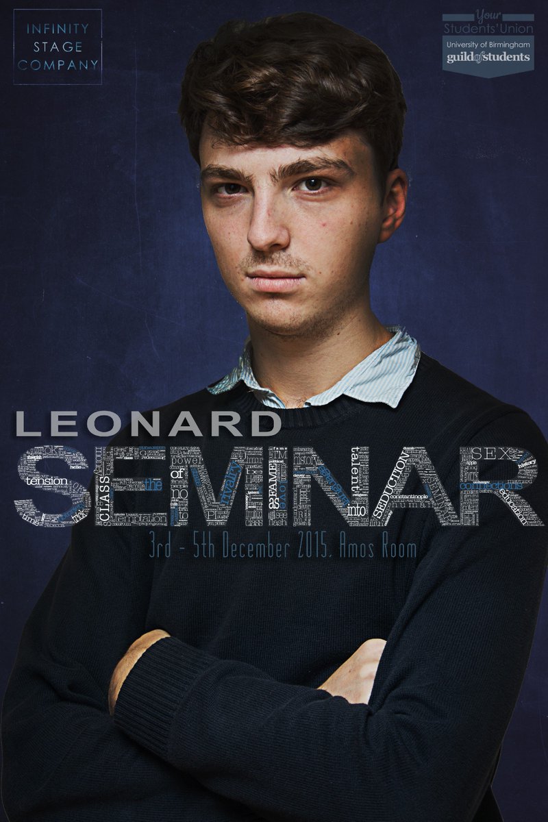 SeminarInfinity's tweet image. Meet Leonard: @GeddyStringer