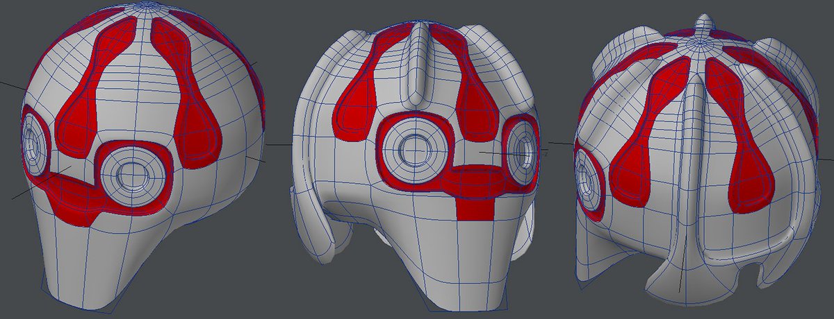 kuzey3d's tweet image. Attempted a #darthmaul droid for #speedmodelling challenge, stopped at 40min &amp;amp; then it got funky #lightwave3d #3d