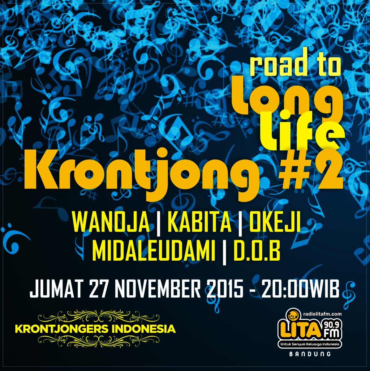 bentangwaktu's tweet photo. Road To "Long Life Krontjong #2" @ok_midaleudami @de_OemarBakrie @OKEJIofficial OK.Kabita & OK.Wanoja Jumat 27/11 https://t.co/InGOwm49M3