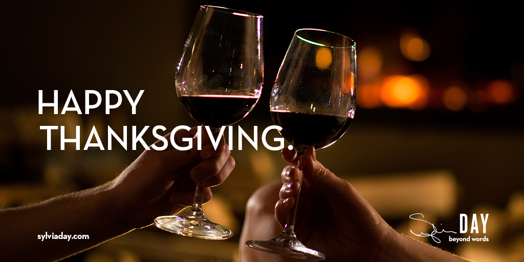 I’m grateful for my family, friends and readers. #HappyThanksgiving