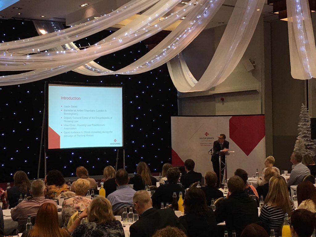 HughJamesLegal's tweet photo. Justin Bates of @ArdenChambers at #HLC2015 Dealing with anti-social behaviour in a renting homes world https://t.co/suvusgIBYK