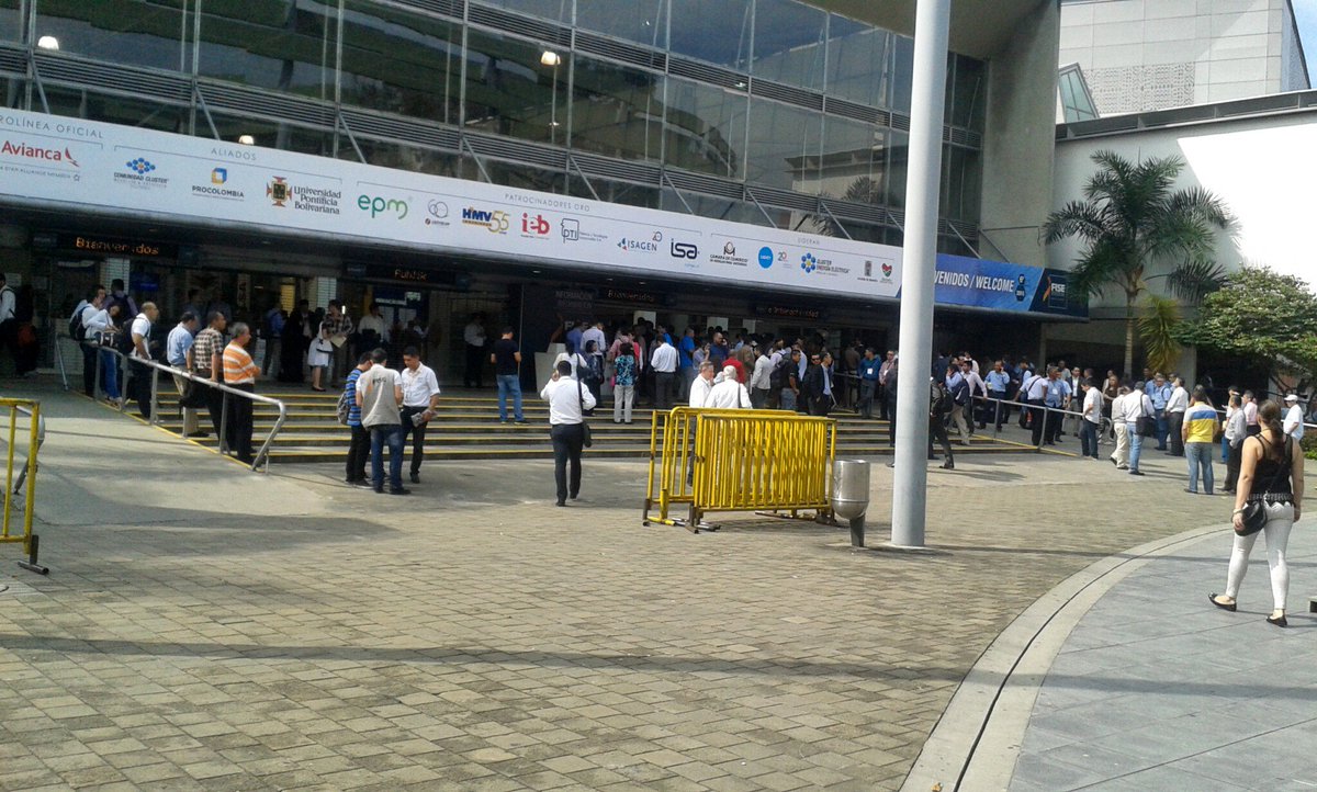 SamgorTech's tweet image. SECOND DAY IN FISE MEDELLIN, WELCOME TO VISIT US, GREEN HALL BOOTH VE-75