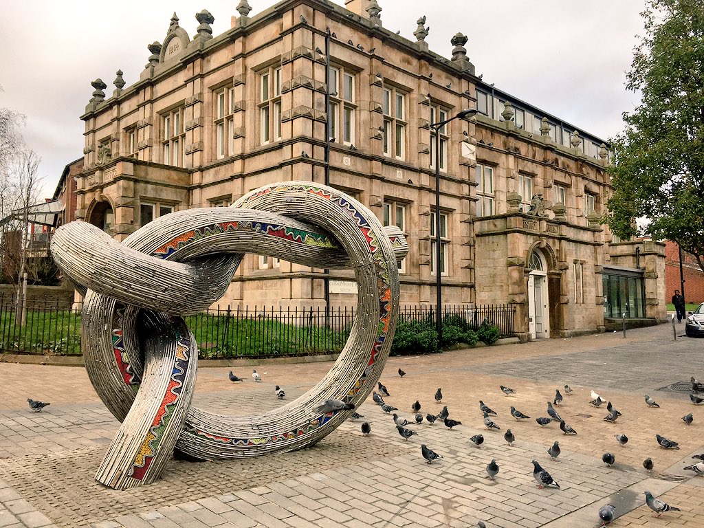 What do you think of the new Michael Johnson #sculpture outside the #Burngreave Vestry Hall?