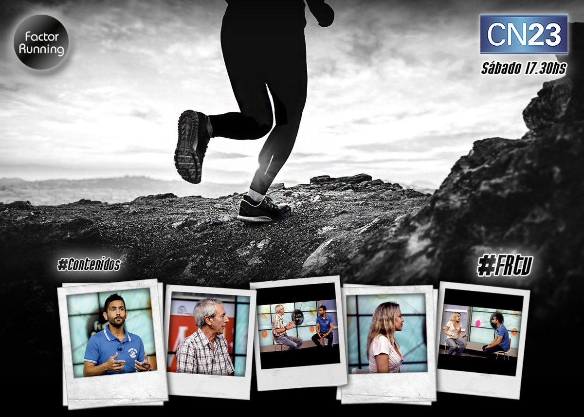 FactorRunning's tweet photo. #FRtv #Prog5 Nota central a Luis Barrionuevo + indomit Costa Esmeralda + Nutricion by @achezzi + Remix de noticias https://t.co/Ah2TjqDAdv