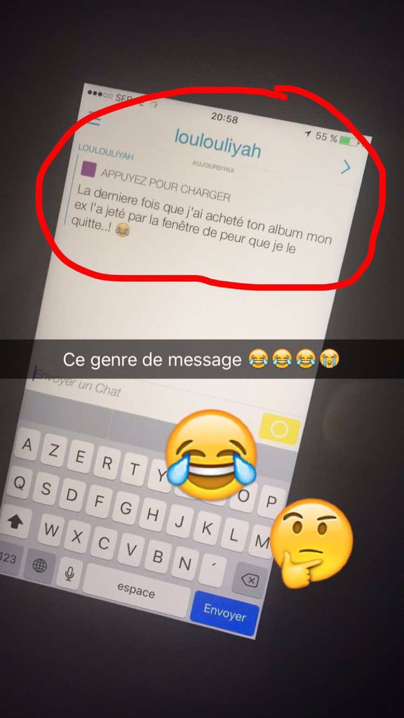 Ce genre de message sur mon snap V I T A A Scoopnest