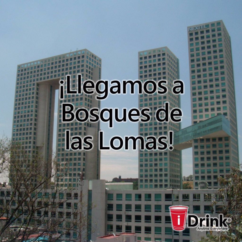 iDrinkMEXICO's tweet photo. No te arriesgues! Pide con nosotros! Ya llegamos a Bosques de las Lomas! https://t.co/w2NeYJwbX4
