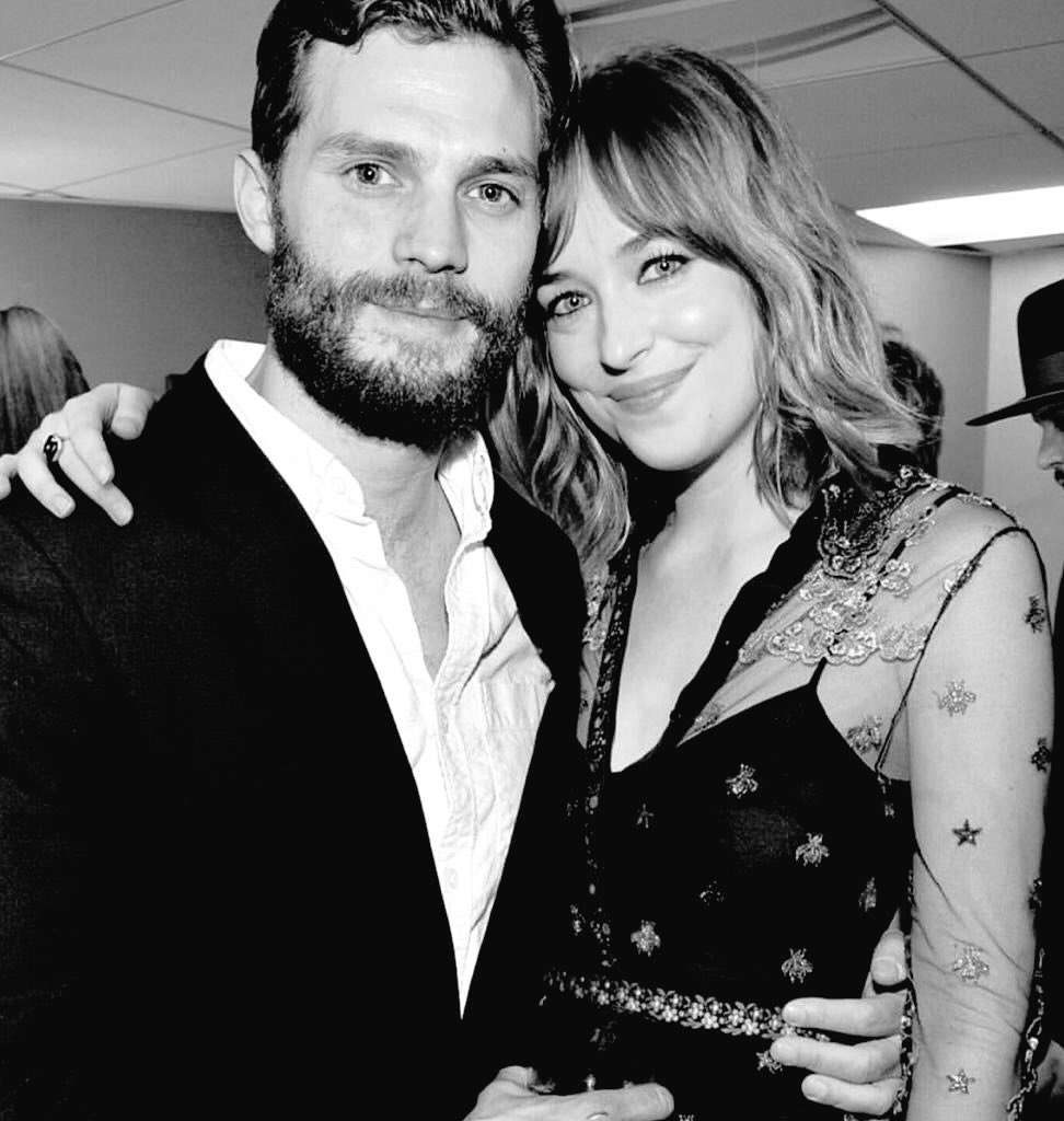 AnaSGrey's tweet photo. Happy Thanksgiving from Our family to yours. (credit to the amazing "photographer") #FiftyShades https://t.co/ZyPphcMFKC