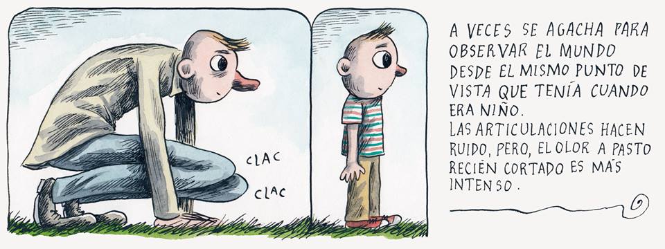 Porque nunca hay que dejar de mirar la vida cómo cuando éramos niños <a href="/porliniers/">Liniers</a> #miradadenino #Childhood