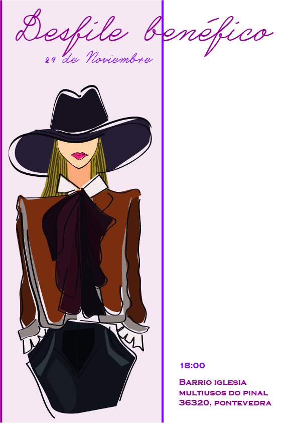 ReBlogPubli's tweet image. Desfile benéfico de @complementosEC y muchos más diseñadores en Tui este domingo 29! No os lo perdáis!  #imaxe015