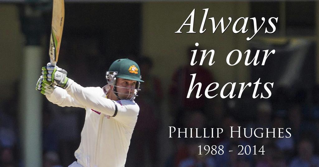 scg's tweet photo. We miss you. A little champion.
Sending strength and love to the family & friends of Phillip Hughes. #Remember408 https://t.co/a7KYQHnhuX