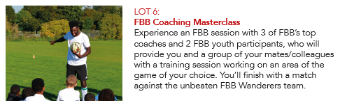 FBeyondBorders's tweet photo. Lot 6 is a FBB Coaching Masterclass Experience with 3 of FBB’s top coaches and 2 FBB youth participants! #FBBGG https://t.co/QHE8H7jQ3S