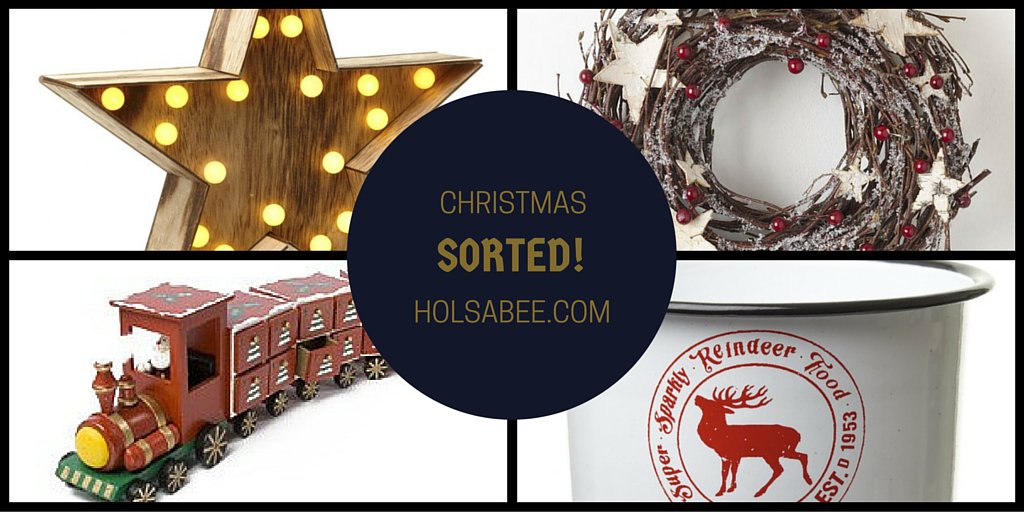 This time next month Christmas will be done and dusted! With just one month to go, get Christmas sorted!