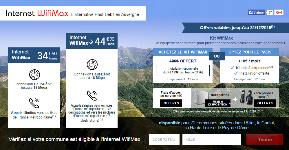 NordnetOFFICIEL's tweet photo. Super #promo sur le #WifiMax : Kit offert+réduction sur l'installation+frais d'accès offerts ! https://t.co/cctq0DkTzf