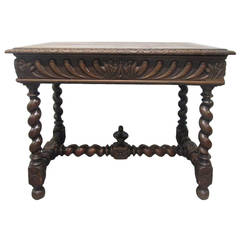 FurnitureFlavor's tweet image. #1850s #BarleyTwist Library Table 1stdibs.com/furniture/id-f… #librarytable #antiquefurniture