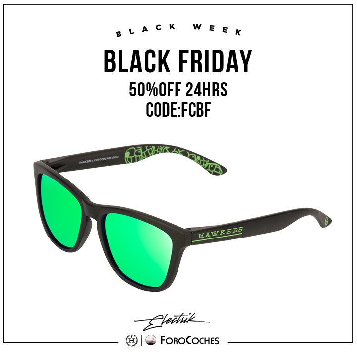 HAWKERS CO. on Twitter: "¡OJO! Las gafas de @forocoches están HOY 50% de #HawkersFC ¡ Aprovechar ! https://t.co/DbeubW54YX" /