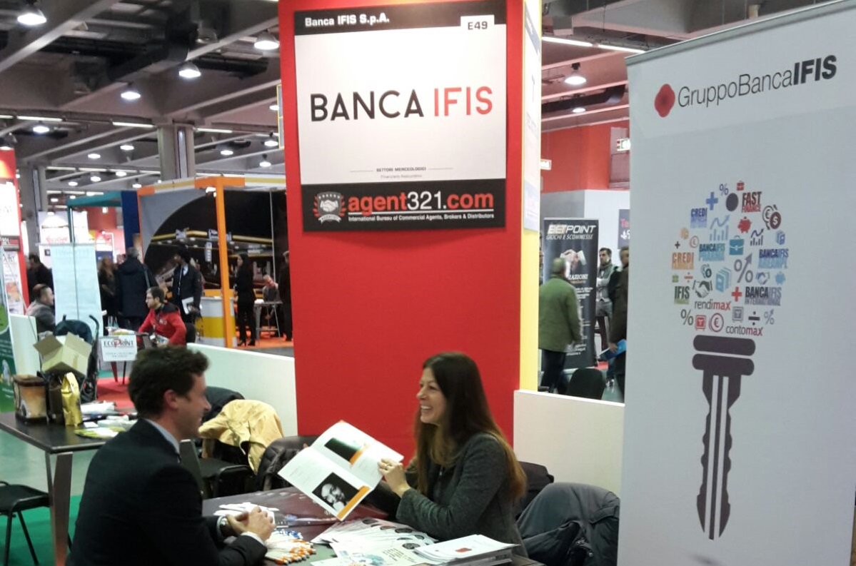 BancaIfis's tweet photo. Da oggi Banca IFIS è al #ForumAgentiMilano. Cerchi #lavoro come agente o commerciale? Vieni https://t.co/tBmMIEdB82 https://t.co/UsHTBZLgMl