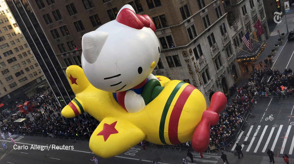 nytimesphoto's tweet photo. Photos from the Macy’s Thanksgiving Day Parade in New York https://t.co/GVmLkJALN5 https://t.co/FY2WwURGhZ